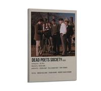 Dead Poets Society Poster sur toile pour albums de musique et films - Peinture décorative pour salon, chambre à coucher - 50 x 75 cm - Style cadre