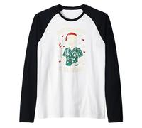 Dead Tired Chemise d'infirmière Squelette Merry Christmas Humour drôle Manche Raglan