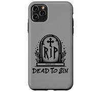 Dead to Sin - Romans 6:11 Christian Faith Graffiti Coque pour iPhone 11 Pro Max