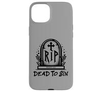 Dead to Sin - Romans 6:11 Christian Faith Graffiti Coque pour iPhone 15 Plus