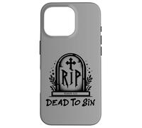 Dead to Sin - Romans 6:11 Christian Faith Graffiti Coque pour iPhone 16 Pro