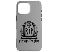 Dead to Sin - Romans 6:11 Christian Faith Graffiti Coque pour iPhone 16 Pro Max