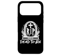 Dead to Sin - Romans 6:11 Christian Faith Graffiti Coque pour iPhone 17 Pro Max