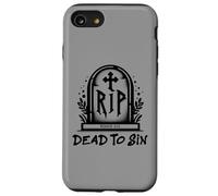 Dead to Sin - Romans 6:11 Christian Faith Graffiti Coque pour iPhone SE (2020) / 7/8