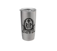 Dead to Sin - Romans 6:11 Christian Faith Graffiti Gobelet isotherme en acier inoxydable double paroi