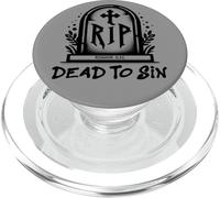 Dead to Sin - Romans 6:11 Christian Faith Graffiti PopSockets PopGrip pour MagSafe
