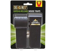Deadfast Humane Live Catch and Release Piège à Souris, Lot de 2