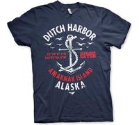 Deadliest Catch - Dutch Harbor T-Shirt - X-Large - Navy