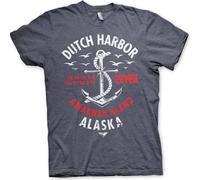 Deadliest Catch - Dutch Harbor T-Shirt - X-Large - Navy-Heather