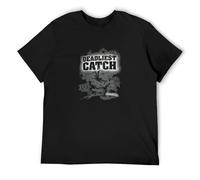 Deadliest Catch Logo TV Series T Shirt Black S