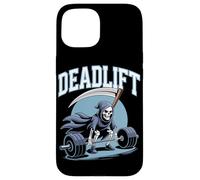 Deadlift drôle Fitness Slogan soulevé de Terre muscu Gym Coque pour iPhone 15
