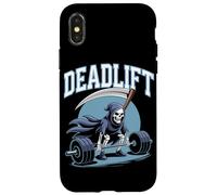 Deadlift drôle Fitness Slogan soulevé de Terre muscu Gym Coque pour iPhone X/XS