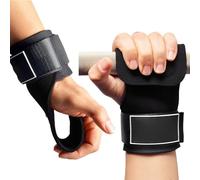 Deadlift Gants de gymnastique d'haltérophilie - Barre de traction 7,87 x 7,48 pouces Sangle de poignet antidérapante | Sangles de poignet pour haltérophilie | Gants de poids avec poignées de levage |