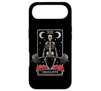 Deadlifts Carte de Tarot Occulte Entraînement ésotérique Gothique Gothique Gym Coque pour iPhone Air