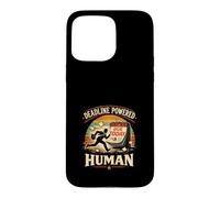Deadline Powered Human Retro Vintage Coque pour iPhone 15 Pro Max
