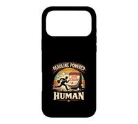 Deadline Powered Human Retro Vintage Coque pour iPhone 17 Pro Max