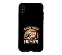 Deadline Powered Human Retro Vintage Coque pour iPhone XS Max