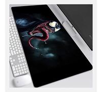 Deadly Guardian 800X300Mm Mouse Pad, Tapis De Souris De Jeu Ultra-Précis Et Rapides avec Une Base De 3Mm D'Épaisseur, pour Ordinateurs Portables, Pc, M