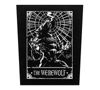 Deadly Tarot The Werewolf Patch à dos Noir 29,5 x 36 cm