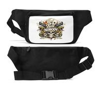 Deadly Trust Nobody Warning Sac banane unisexe Noir