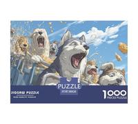 Deadmonk0953_Generate_an_Image_of_a_Husky_Puppy_at_an_Amusement_93f5b55a-4144-41fb-8b65-dee8d4cb7a99 Matériau Cartonné Non Toxique Loisir Idéal pour Réduire La Pression, Profiter du Calme Et des Dive