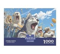 Deadmonk0953_Generate_an_Image_of_a_Husky_Puppy_at_an_Amusement_93f5b55a-4144-41fb-8b65-dee8d4cb7a99 Structure en Papier Durable Jeu Amusant Et Stimulant, Adapté Aux Adultes Et Adolescents Pendant Le