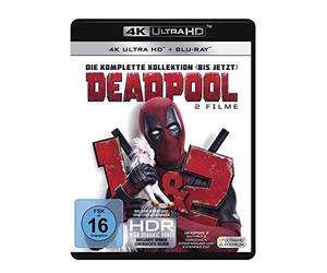 Deadpool 1+2 4K Ultra HD (+ 3 Blu-Rays 2D) [Import]
