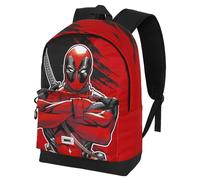 Deadpool Bad-Sac à Dos HS Plus, Rouge, 30 x 44 cm, Capacité 23 L