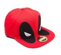 Difuzed Casquette Deadpool Big Face Unisexe 100% coton Rouge Taille unique