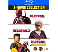 Deadpool Collection ( Deadpool / Deadpool 2 / Deadpool & Wolverine ) [ Origine Danoise, Sans Langue Francaise ] (Blu-Ray)