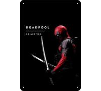 Deadpool Collection Poster vintage en métal pour bar, restaurant, garage, café, décoration murale 20,3 x 30,5 cm