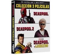 Deadpool + Deadpool 2 + Deadpool & Wolverine (2016,2018,2024) (Blu Ray 4K Ultra HD) / Deadpool + Deadpool 2 + Deadpool y Lobezno G