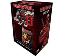 Marvel Coffret Cadeau - Mug, Dessous de Verre, Porte-Clef - Deadpool