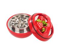 Deadpool Grinder Moulin à épices, Spespo Herb Moulin Broyeur Avec Pollen Catcher 2", Fabriqué en Alliage de zinc durable, pour Tabac, Herbes, Pollen, Fleurs, Emballage coffret cadeau noir