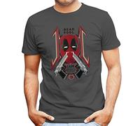 Deadpool I Am Touching Myself Tonight Men's T-Shirt, Anthracite, X-Large
