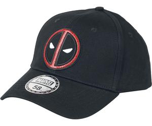 Deadpool Logo Unisex Cap Black One Size Black