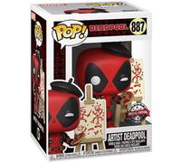 Deadpool Ss Peintre Français Exclusif POP Marvel #887 Figurine Vinyle FUNKO