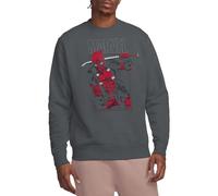 Deadpool Sweat-Shirt Unisexe Marvel Deadpool Sword, Charcoal, L