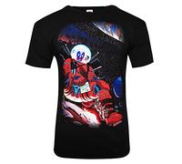 Deadpool - T-Shirt (Unisex-L) in Space (Black) [Import]