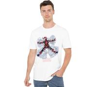 Deadpool T-Shirt Unisexe Deadpool Noël Ange Neige Unisexe T-Shirt Blanc, Blanc, M