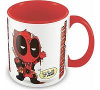 Deadpool - Tasse à café "From Awesome To Gruesome" PM2198 (Taille unique) (Blanc/Rouge/Noir)