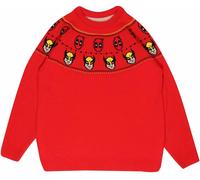 Deadpool & Wolverine - Pull pour hommes/femmes unie HE2983 (XL) (Rouge)