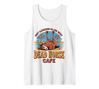 Deae Horse Cafe We Grill It Best Barbecue in The West Débardeur
