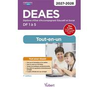 DEAES - Accompagnant éducatif et social 2027-2028 - Tout-en-un Domaines de formation 1 à 5 - Isabelle Sue-Sammut - Vuibert - broché - Scolaire / Universitaire