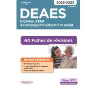 Deaes Diplôme D'etat Accompagnant Éducatif Et Social - 60 Fiches De Révisions