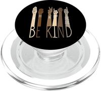 Deaf Be Kind Sign Language Hand Talking Teachers Interpreter PopSockets PopGrip pour MagSafe