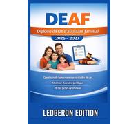 DEAF Diplôme d'État d'assistant familial 2026 - 2027: Questions de type examen avec études de cas, maîtrise du cadre juridique et 150 fiches de révision
