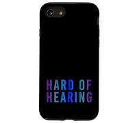 Deaf Hard of Hearing Night Bleu Ciel Coque pour iPhone SE (2020) / 7/8