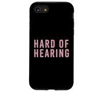 Deaf Hard of Hearing Rose pâle Coque pour iPhone SE (2020) / 7/8