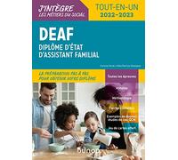 DEAF - Tout-en-un 2022-2023: Diplôme d'État d'assistant familial (2022-2023)